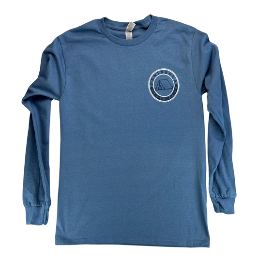 Peninsula State Park T-shirt Long Sleeve Indigo Blue