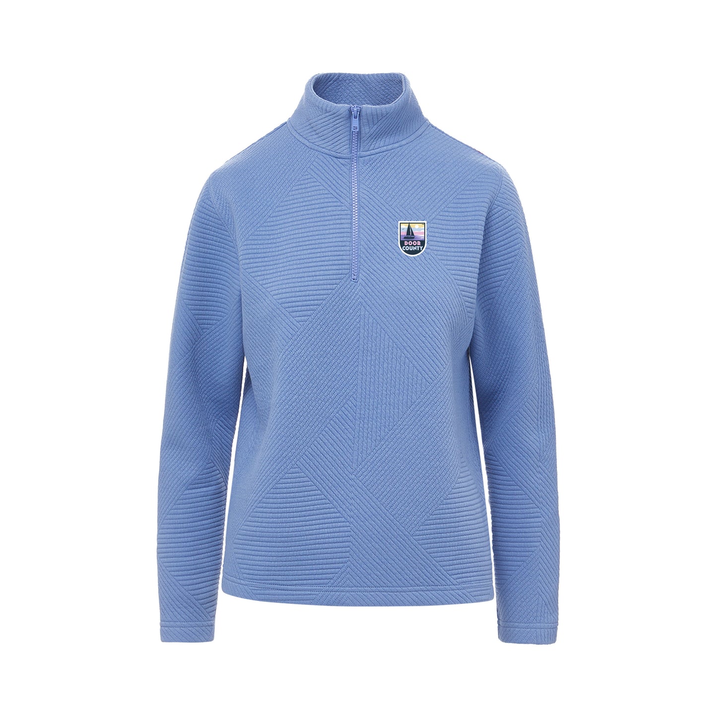 DC Blue Iris Quarter Zip