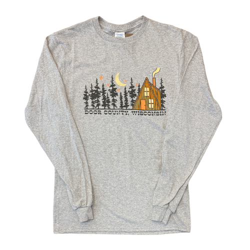 DC Cozy Cabin Heather LS Tshirt