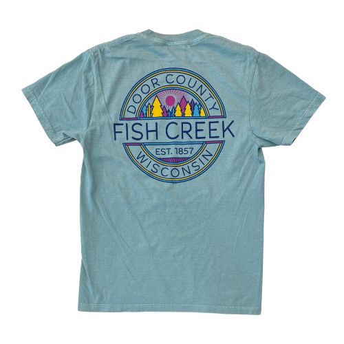 DC Fish Creek Wisconsin Seafoam Tee