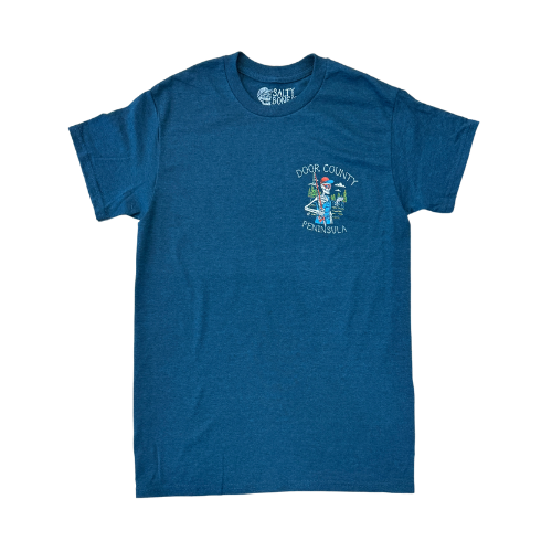 DC Fishing Is Cheaper Midnight Blue Tee