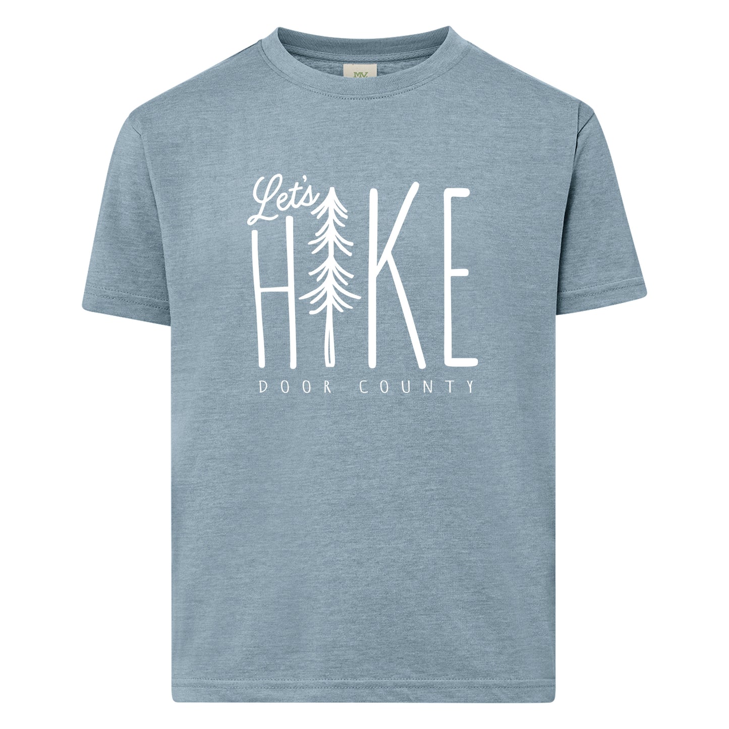 DC Let's Hike Denim Heather Youth Tee