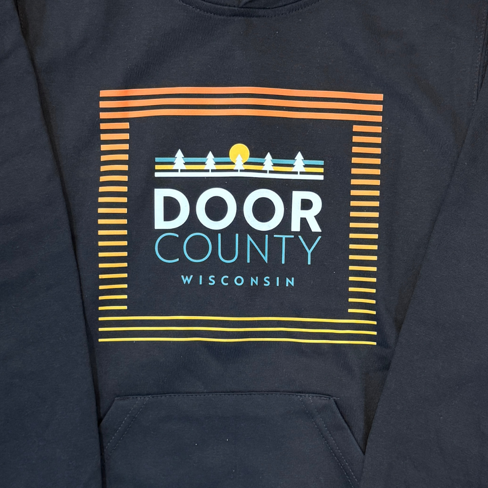 DC Lined Box Black Hoodie