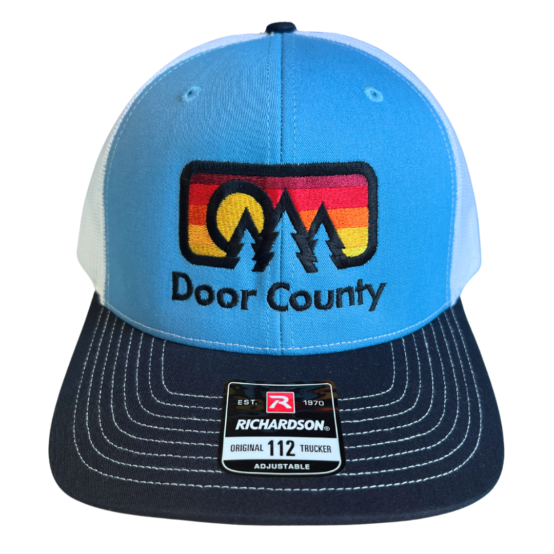 DC Three Pines Rainbow Col Blue / Navy Trucker