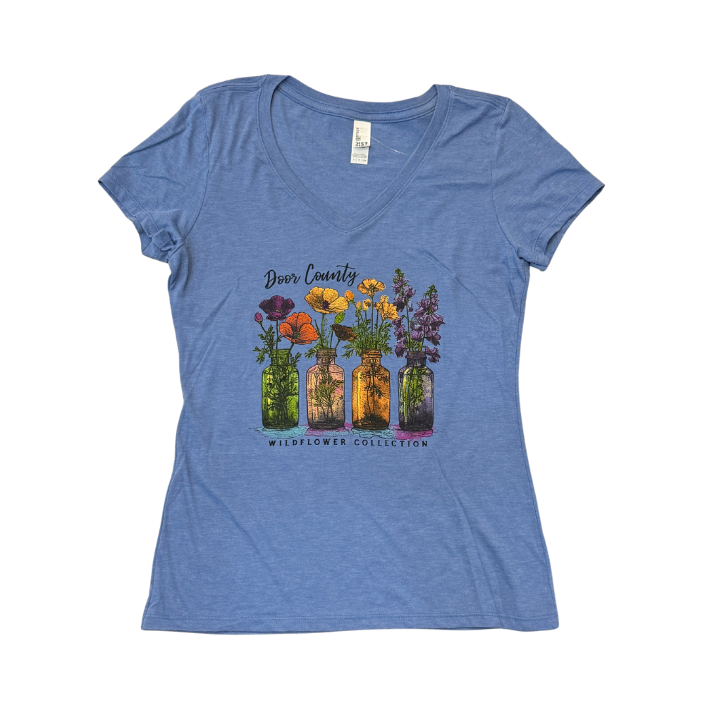 DC Wildflower Collection Maritime Frost Tee
