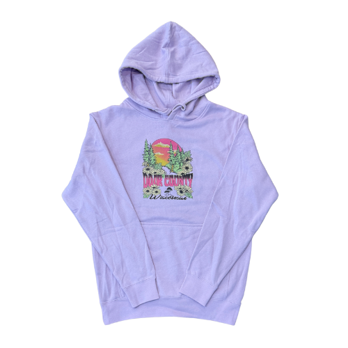 Door County Easy Love Lavender Hoodie