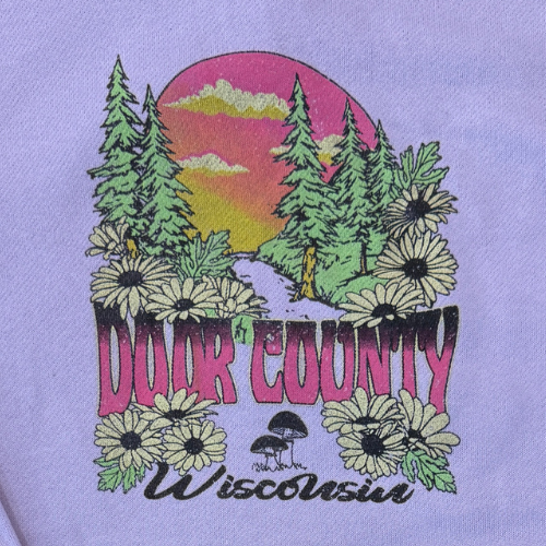 Door County Easy Love Lavender Hoodie