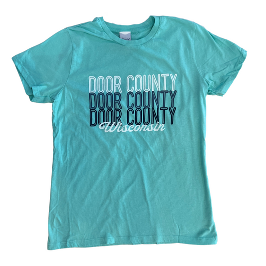 Door County Repeat Women's Celedon T-shirt