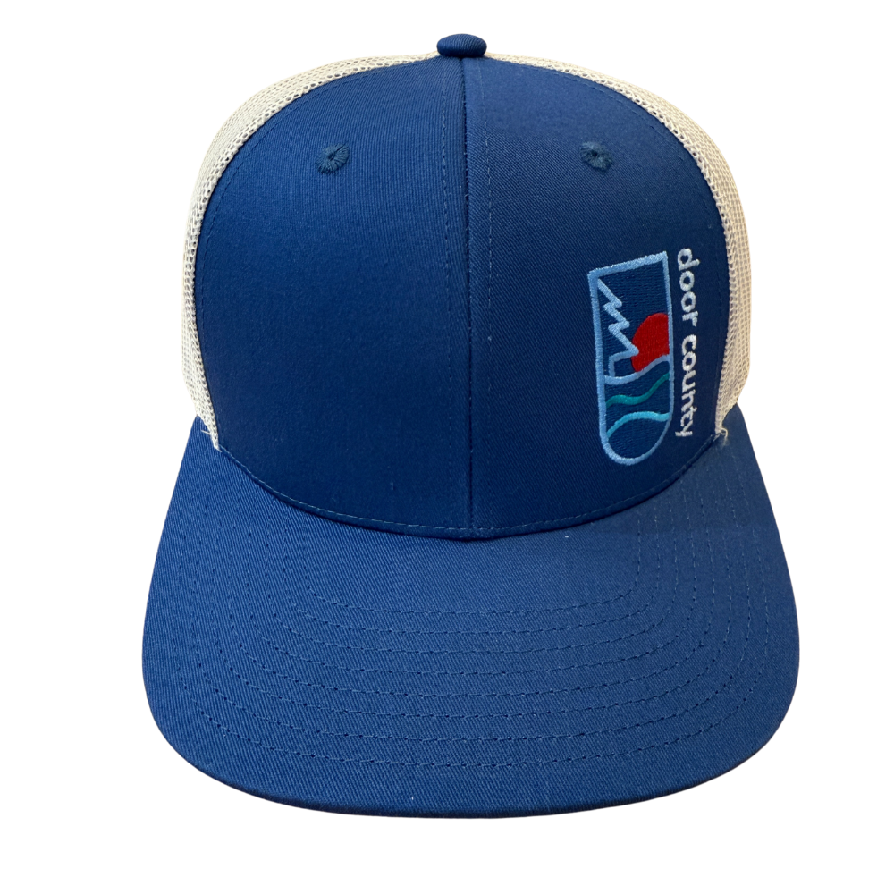 Door County Water/Pine/Sun Hat Blue