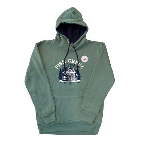 Fish Creek Cabin Alpine Hoodie