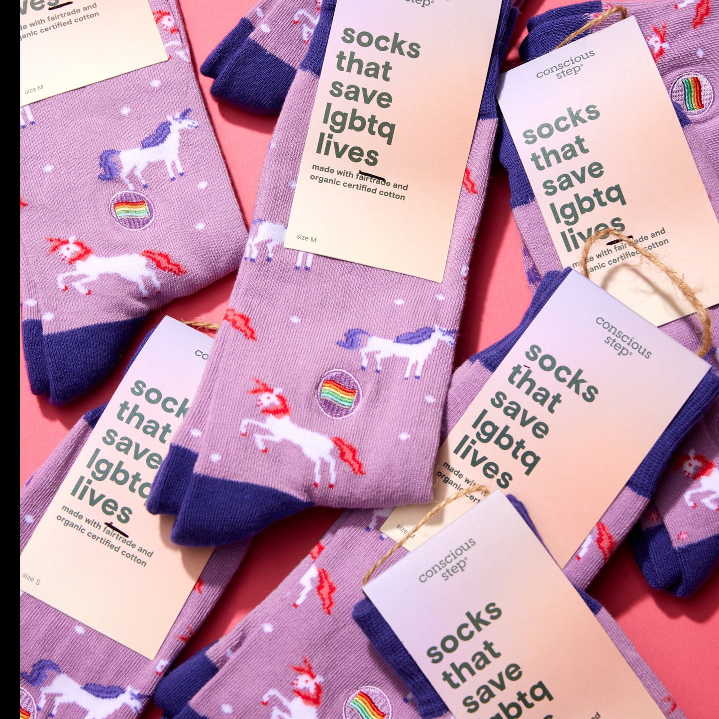 Socks that Save LGBTQ Lives Unicorn