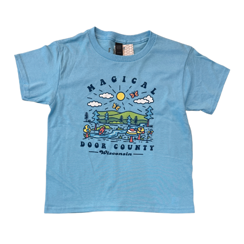 Magical DC Sky Blue Youth Tee