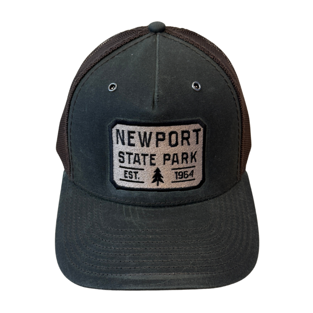 Newport State Park Hat Dark Olive
