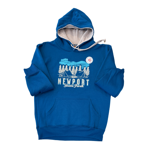 Newport Tents Teal Hoodie