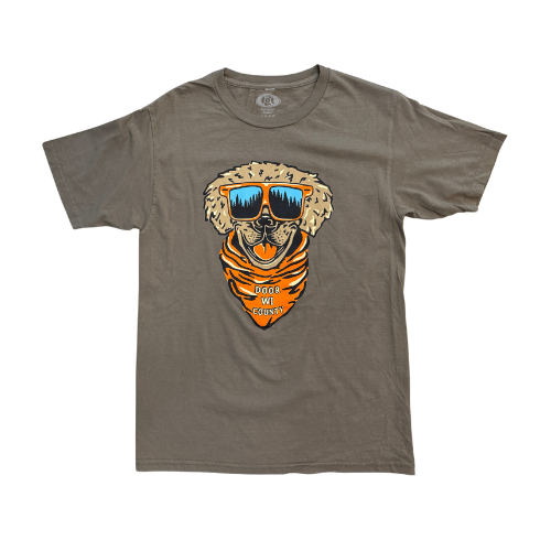 PSP Gambol Dog Brown Unisex Tee