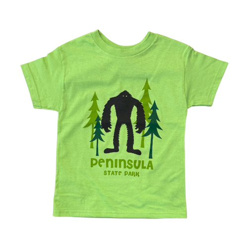 PSP Sasquatch Stretch Lime Youth Tee