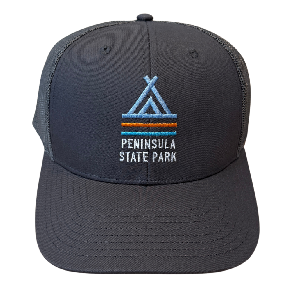 Peninsula State Park Teepee Hat Charcoal