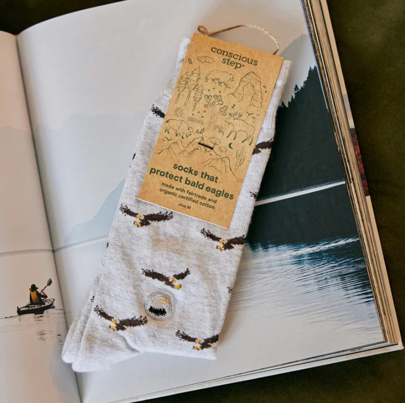 Socks that Protect Bald Eagles