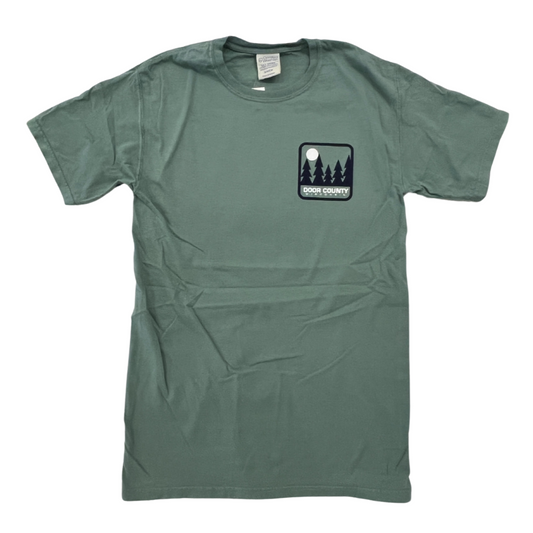 Frame Pine Door County Short Sleeve Tee Cypress Green