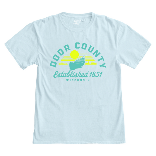 Citrus Canoe Pines Short Sleeve T-shirt Powder