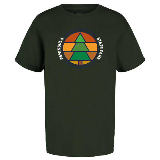 Peninsula State Park Pine Tree Forest Youth Tee