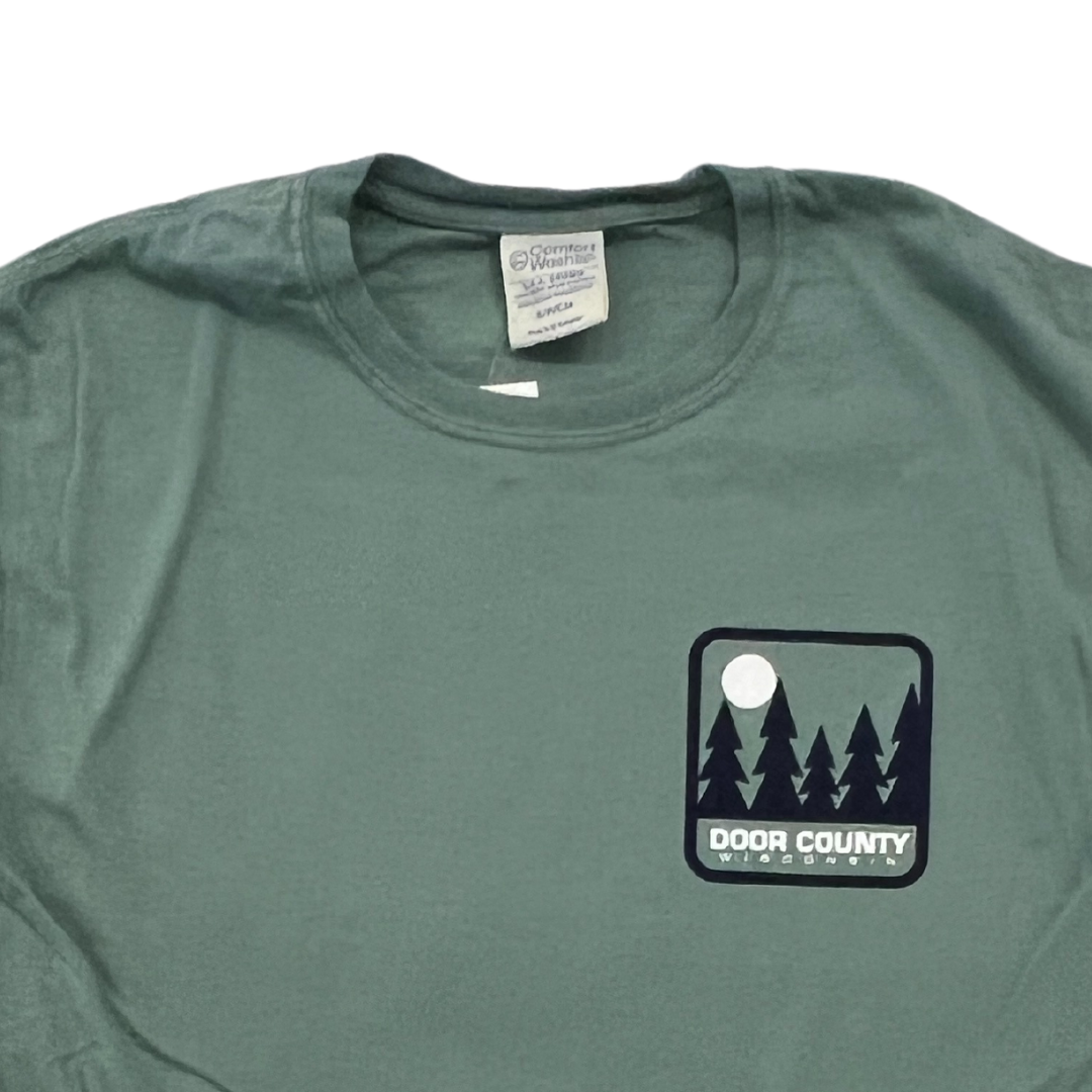 Frame Pine Door County Short Sleeve Tee Cypress Green