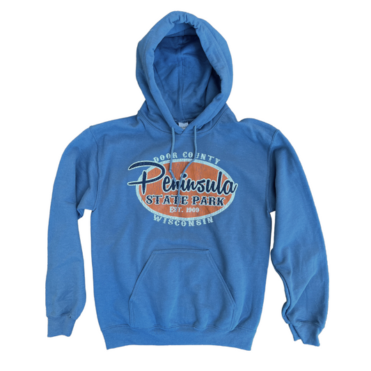 Wisconsin State Oval Unisex Hoodie