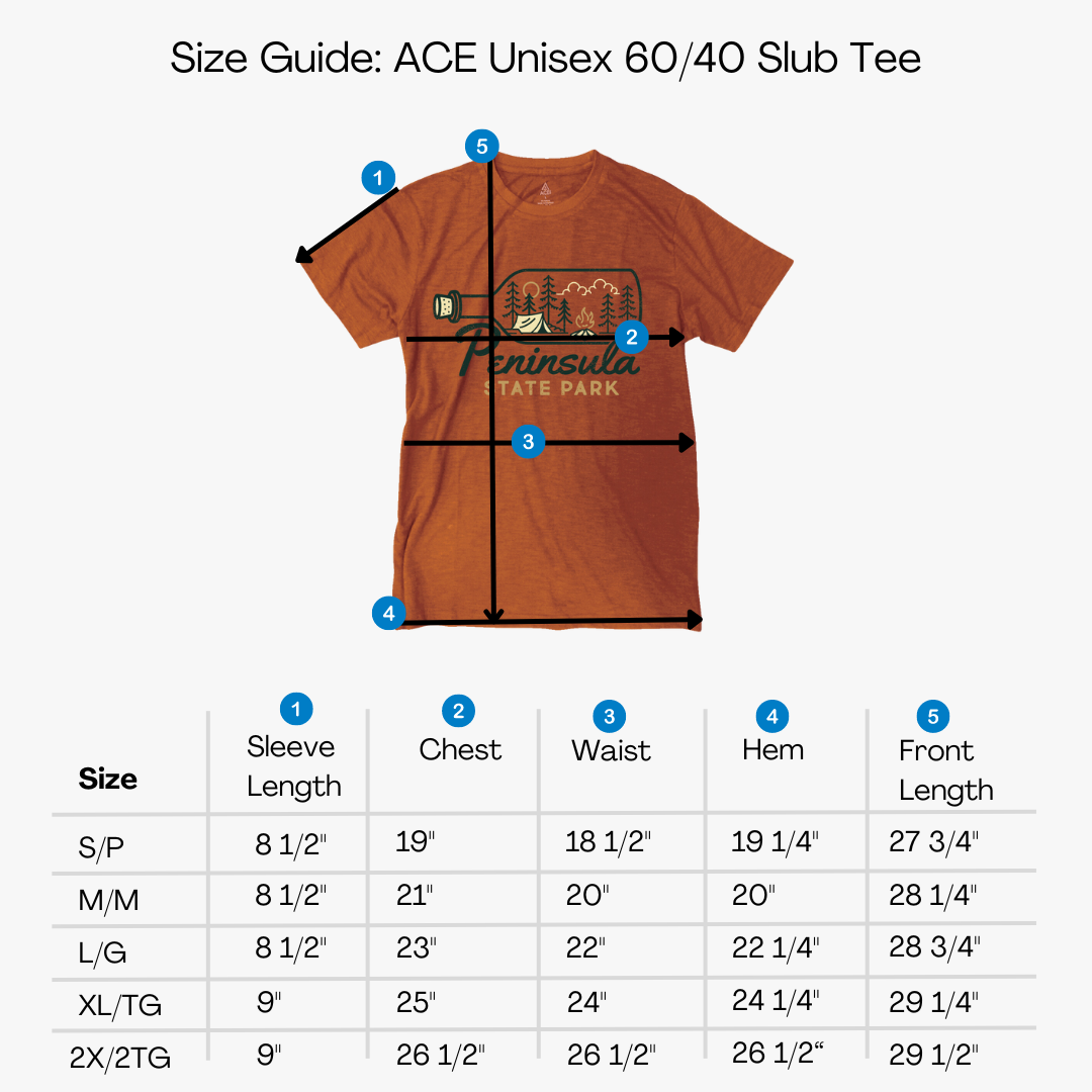 Door County WI Midnight Tent T-shirt Autumn