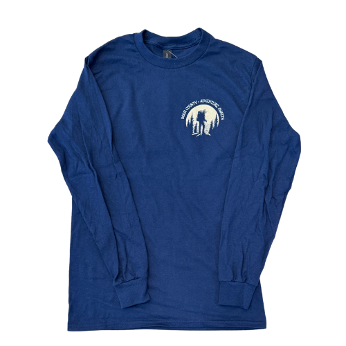 DC Adventure Awaits Navy LS Tee