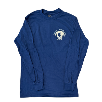 DC Adventure Awaits Navy LS Tee