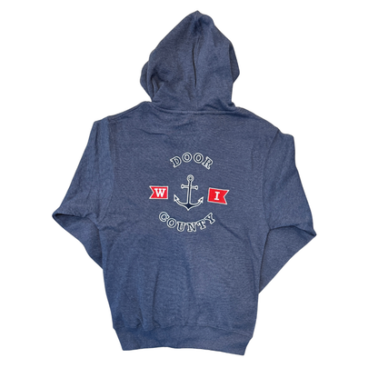 DC Anchor Navy Zip Hoodie