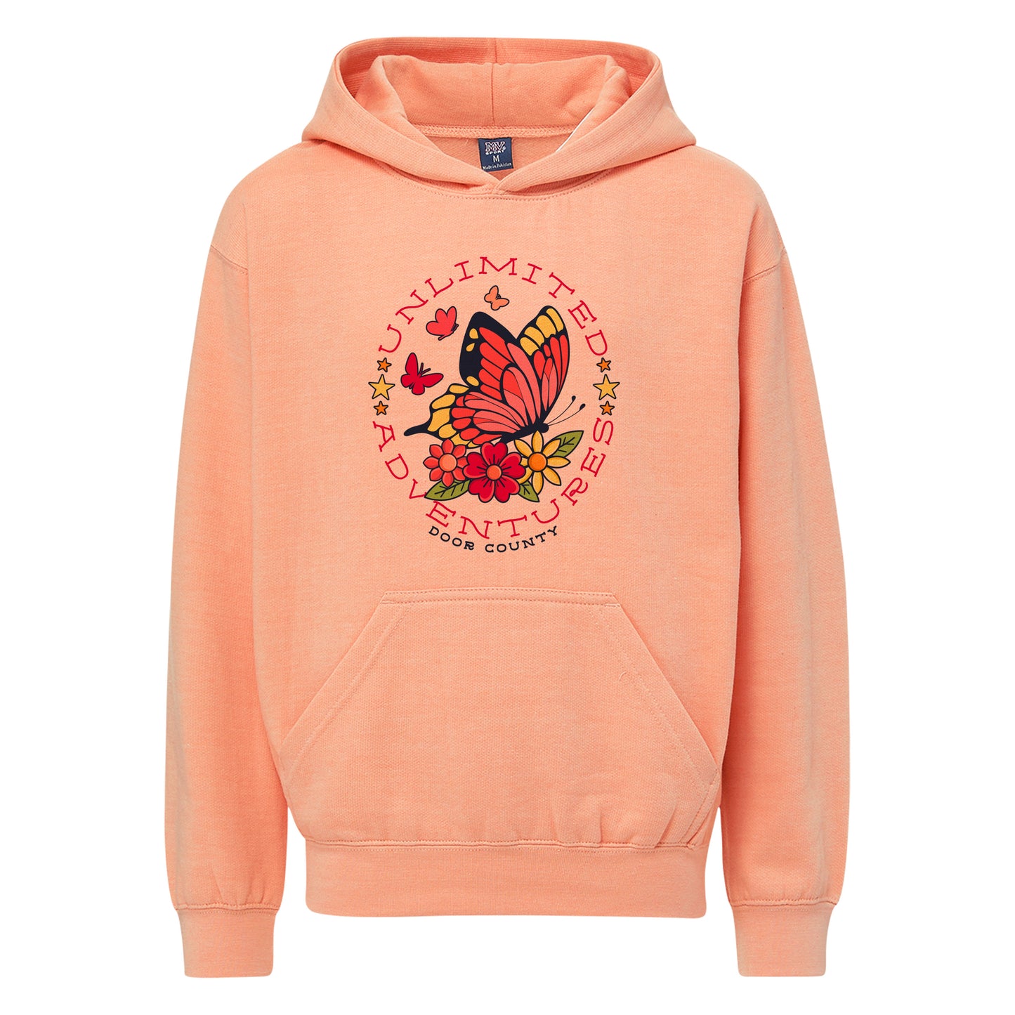 DC Butterfly Unlimited Adventure Creamsicle Youth Hoodie