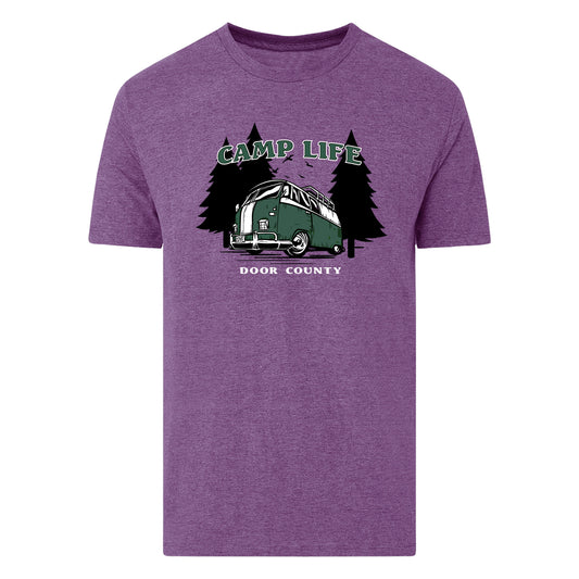 DC Camp Life Purple Heather Tee