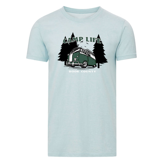 DC Camp Life Sea Mist Tee