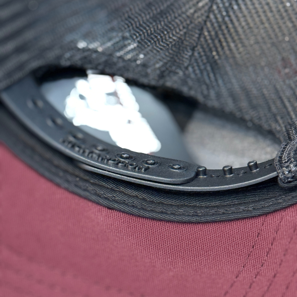 DC Diamond Leather Patch Cardinal Hat