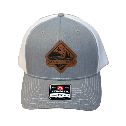 DC Diamond Leather Patch Heather Grey Hat