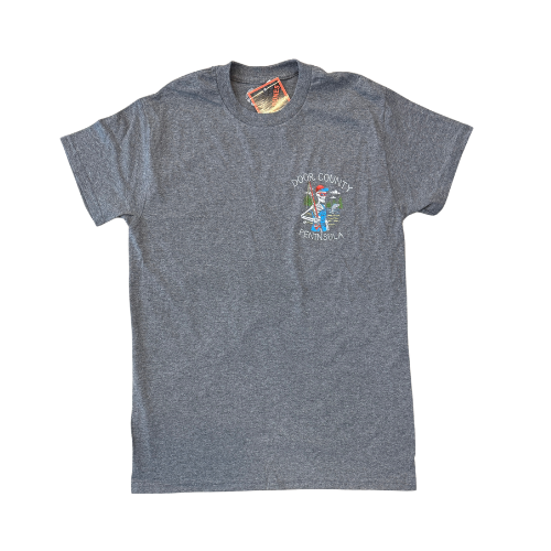DC Fishing Is Cheaper Graphite Heather Tee