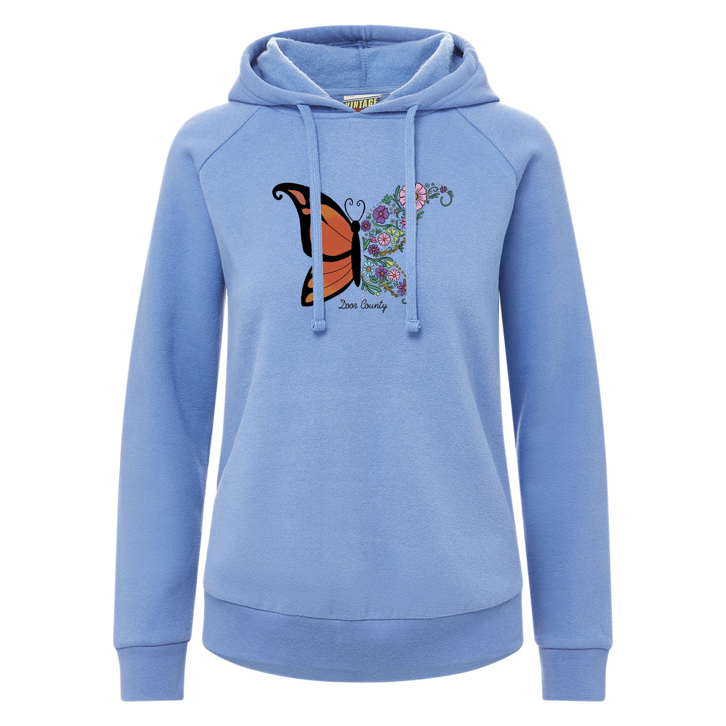 DC Butterfly Fleece Heather Iris Women's Hoodie