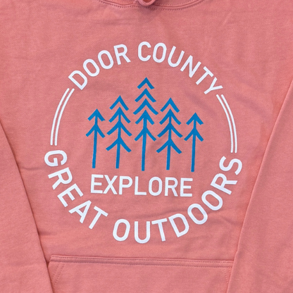 DC Great Outdoors Coral Women's Hoodie