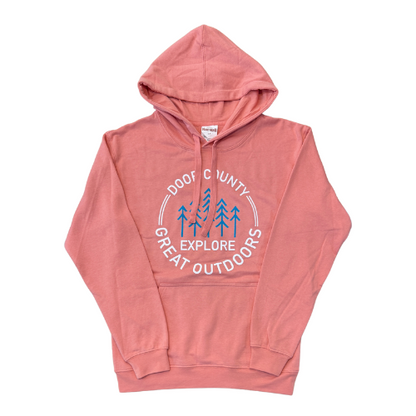 DC Great Outdoors Coral Women's Hoodie