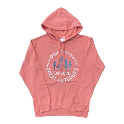DC Great Outdoors Coral Women's Hoodie