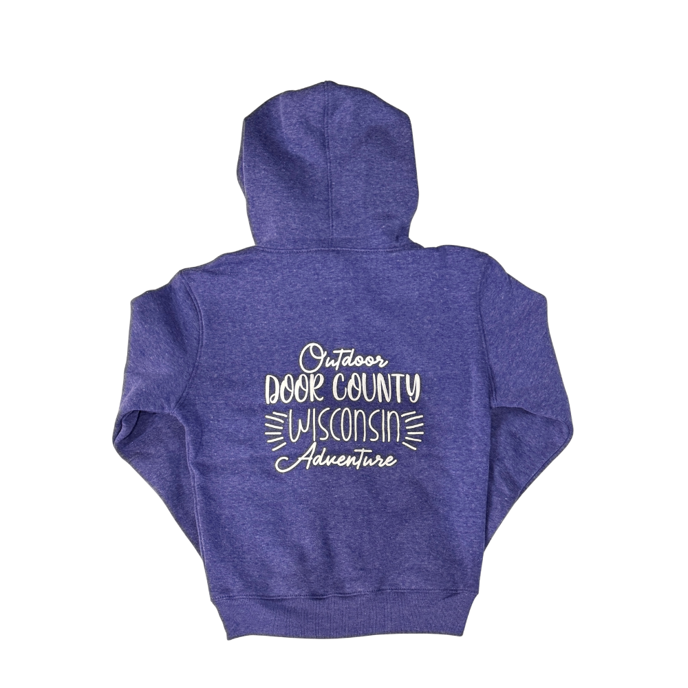 DC Outdoor Adventure Sapphire Youth Zip Hood