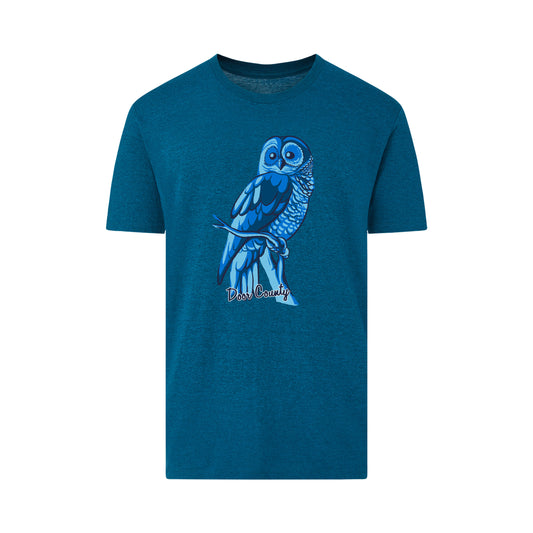 DC Owl Teal Tee