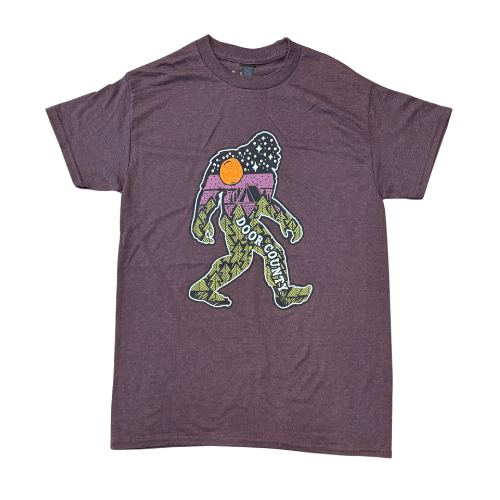 DC Sasquatch Outline Russet Tee