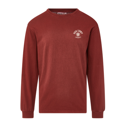 DC Ship Wheel Adobe Brick Longsleeve Tee