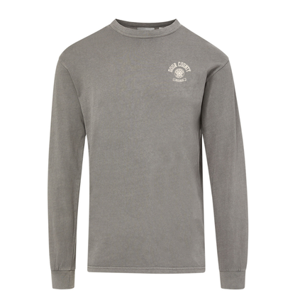 DC Ship Wheel Grey Longsleeve Tee