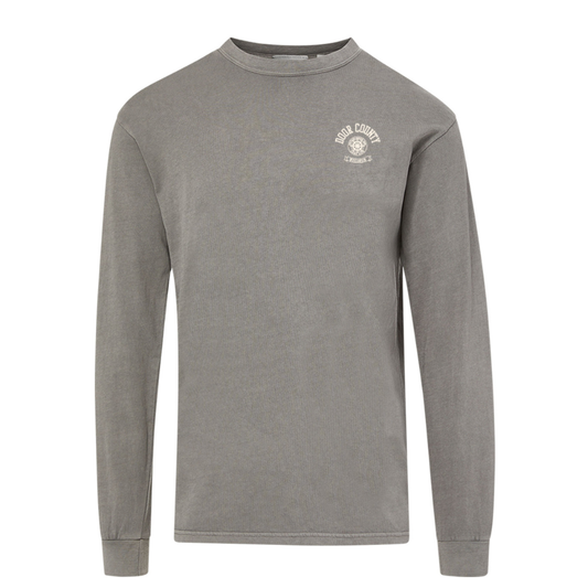 DC Ship Wheel Grey Longsleeve Tee
