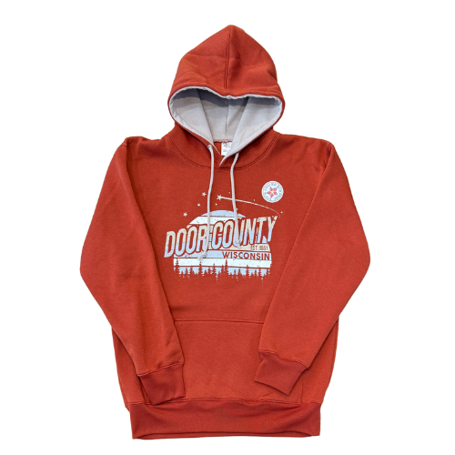 DC Shooting Star Rust Hoodie