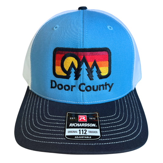 DC Three Pines Rainbow Col Blue / Navy Trucker