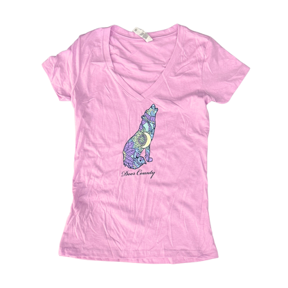 DC Wolf Lilac Tee